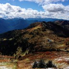 First Snow Of Fall On Yellow Aster Butte